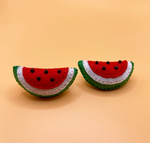 Watermelon Shape Hair Bow