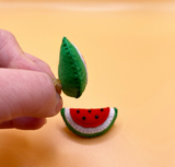 Watermelon Shape Hair Bow